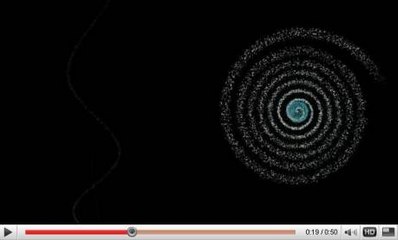 Spirale lumineuse : une possible explication scientifique en vidéo