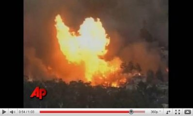 Une explosion entraîne un gigantesque incendie à San Francisco