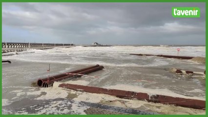 La côte belge se prépare au passage de la tempête Malik