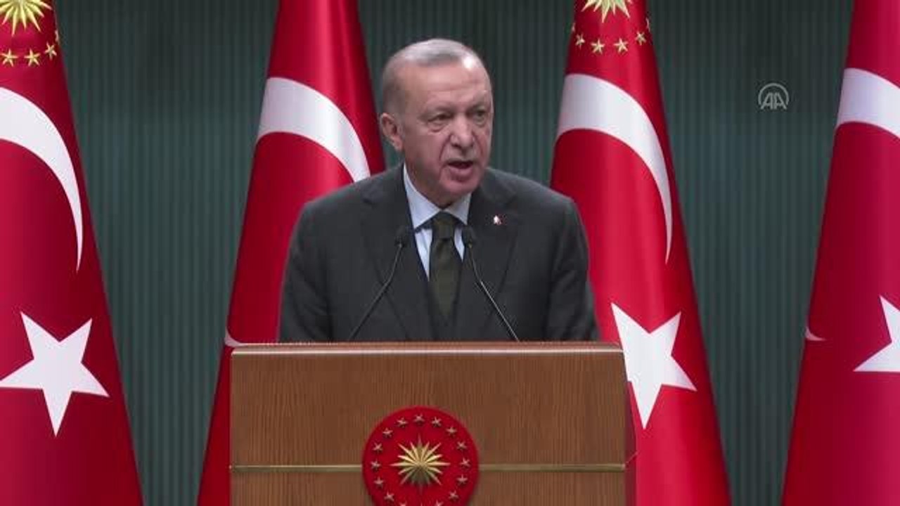 Cumhurbaşkanı Erdoğan: "20 yıldır bu ülkenin ve bu milletin asırlık meselelerini nasıl biz çözdüysek bugünkü sıkıntıların üstesinden de yine biz...