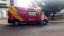 Homem fica ferido após colisão no Bairro Coqueiral, em Cascavel