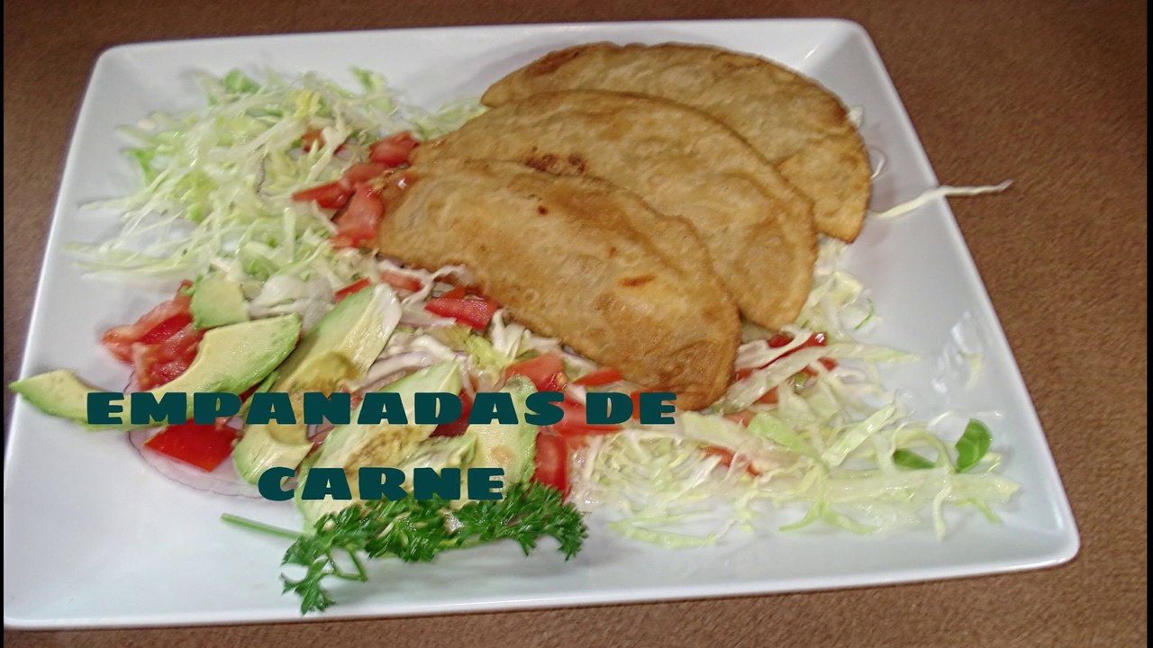 EMPANADAS DE  CARNE MOLIDA