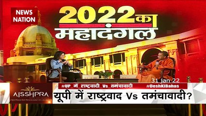 Desh Ki Bahas : पश्चिमी यूपी की पिच पर 'फ्री हिट'