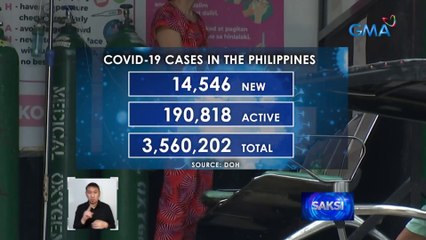OCTA Research: "Worst is over" na sa ilang bahagi ng bansa mula sa pagtaas ng COVID cases | Saksi