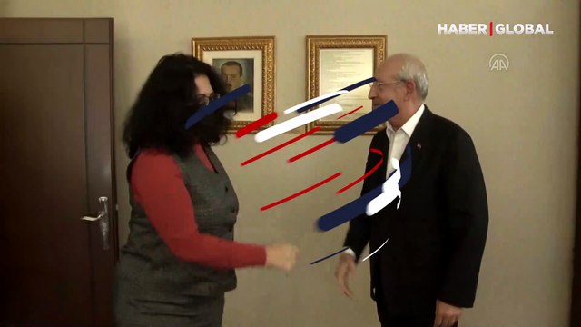 CHP Genel Başkanı Kılıçdaroğlu, Eğitim Sen Genel Başkanı Kurul ve beraberindeki heyeti kabul etti