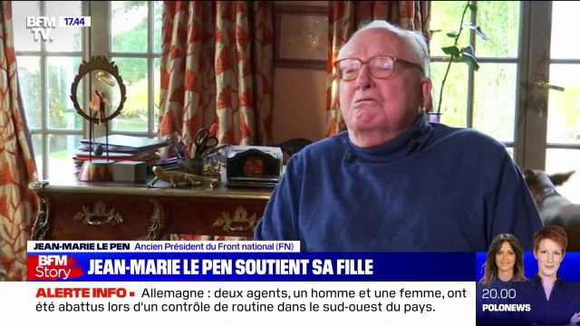 Jean-Marie Le Pen: Je soutiendrai Marine Le Pen