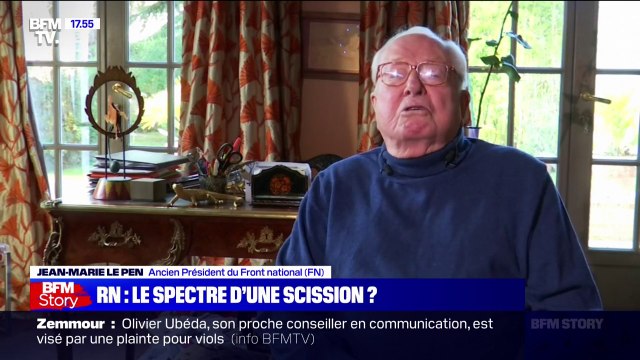 Jean-Marie Le Pen à propos de Marion Maréchal: Je ne m'attendais pas à ce qu'elle intervienne dans la campagne de Marine Le Pen
