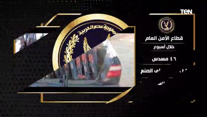 تعرف على جهود أجهزة وزارة الداخلية على مستوى الجمهورية خلال الأسبوع الماضي