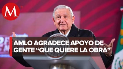 Aun con todos los obstáculos, Tren Maya avanza conforme al programa: AMLO