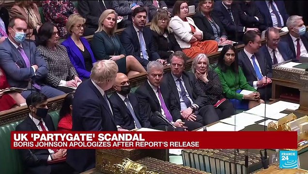 REPLAY - 'Sorry': UK PM Johnson addresses parliament about 'partygate' report