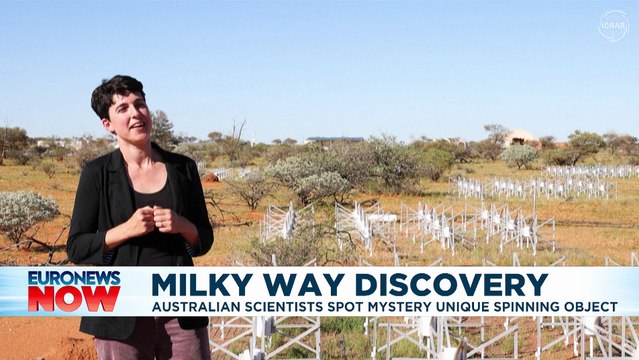 Scientists in Australia discover 'first of its kind' object in the Milky Way that flashes on and off