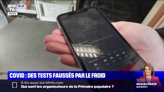 Covid-19: le froid pourrait fausser les tests de dépistage