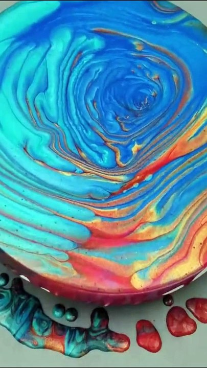 fluid acrylic painting techniques