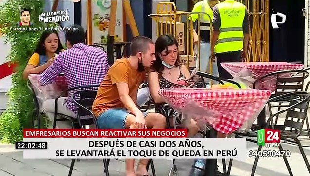 Gobierno suspende toque de queda: efectos que tendrá en la reactivación de negocios