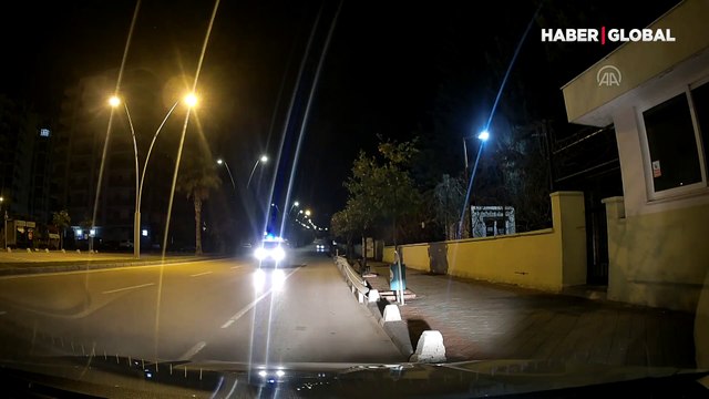 Polisten kaçan alkollü sürücü ortalığı birbirine kattı