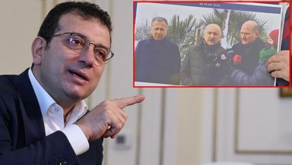 Скачать видео: İmamoğlu'ndan bakanlara eleştiri: Fotoğrafta ben niye yokum, bizimle yan yana gelmeye korkuyorlar