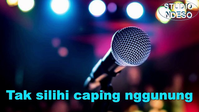 Campursari caping gunung karaoke-studio ndeso