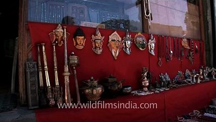 Antique shopping store in Ladakh