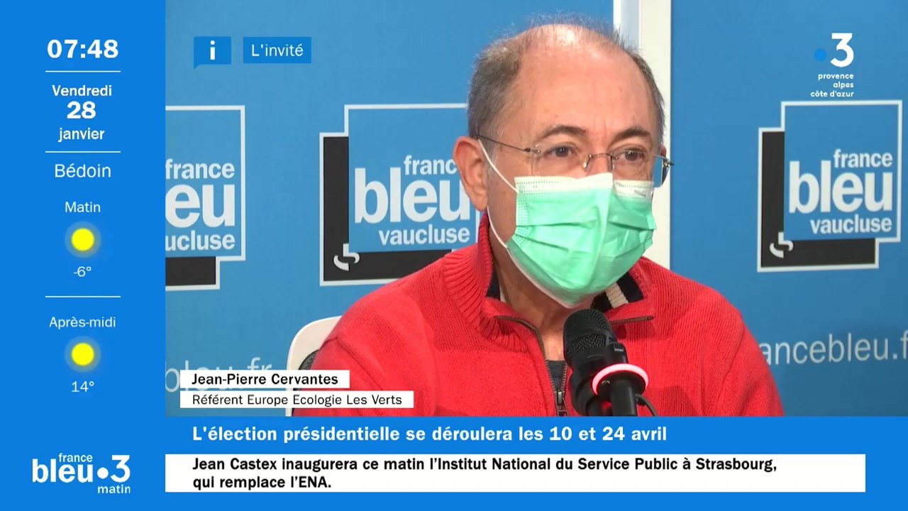 Jean-Pierre Cervantès invité de France Bleu Vaucluse
