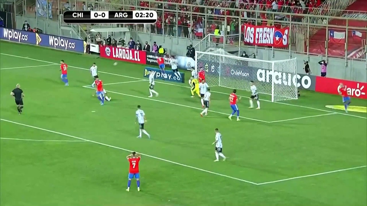 Highlights: Di-Maria-Traumtor bei Sieg in Chile