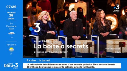 28/01/2022 - Le 6/9 de France Bleu Saint-Étienne Loire en vidéo