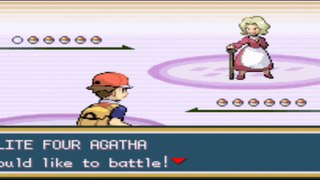 Pokemon Fire Red - Elite Four Battle: Agatha