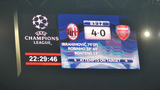 #OnThisDay: poker all'Arsenal in Champions League