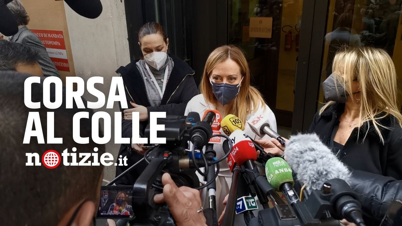 Quirinale, Giorgia Meloni: "Voteremo Casellati, la sinistra non la vota perchè non ha tessera Pd?"