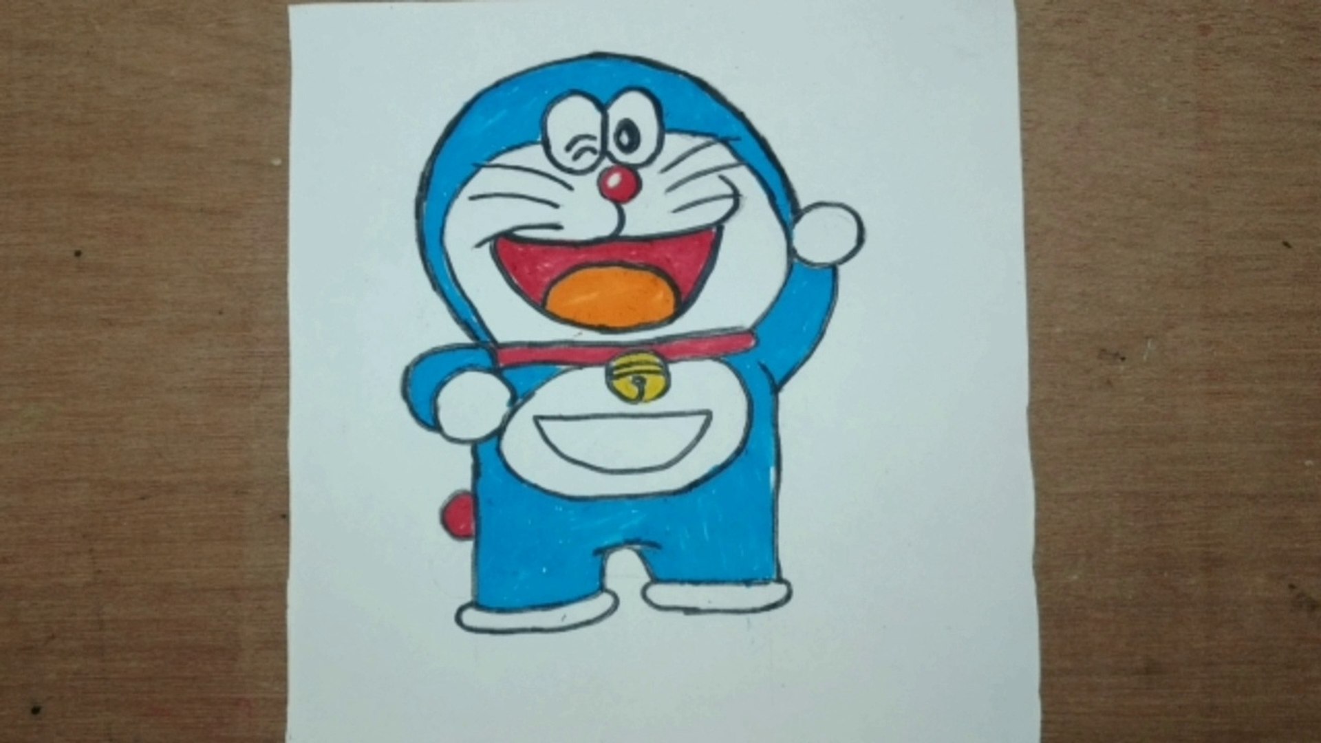 Doreamon/How to draw Doreamon easy
