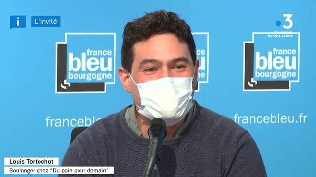 Louis Tortochot, de la boulangerie du Pain pour demain à Dijon, vainqueur de La meilleure boulangerie de France en 2019
