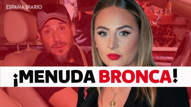 La bronca de Rocío Flores Carrasco a Antonio David Flores delante de la prensa