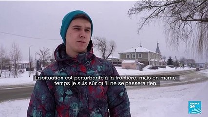 Ukraine : la population est partagée sur le danger que représente la Russie à ses frontières