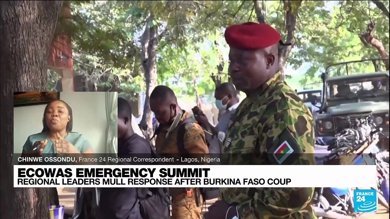West African nations mull response to Burkina Faso coup