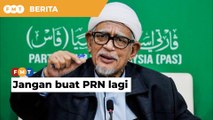 Jangan buat PRN lagi, jika tidak, kita bertindak balas, Hadi beri amaran kepada Umno