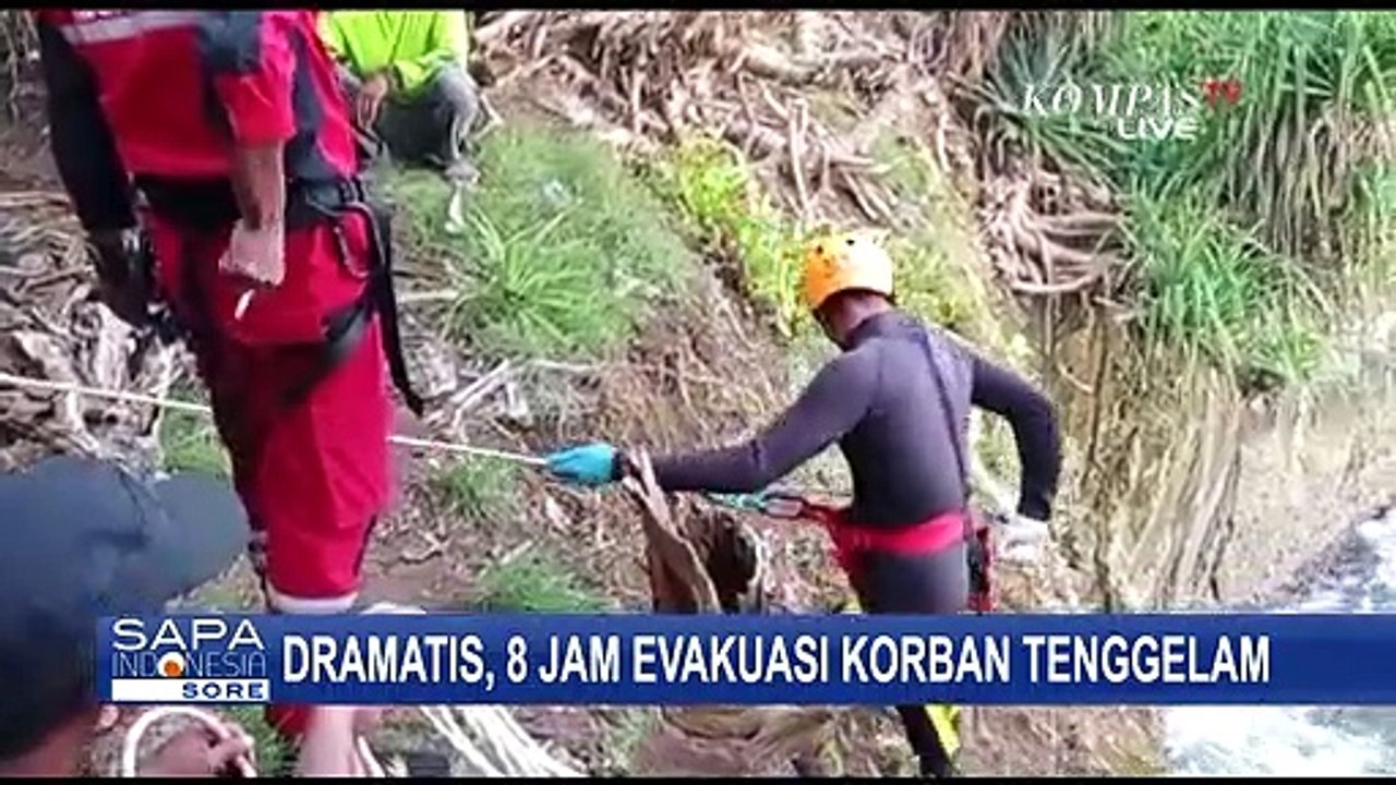 Berlangsung Dramatis, Evakuasi Jenazah Tenggelam Butuh 8 Jam Lamanya ...