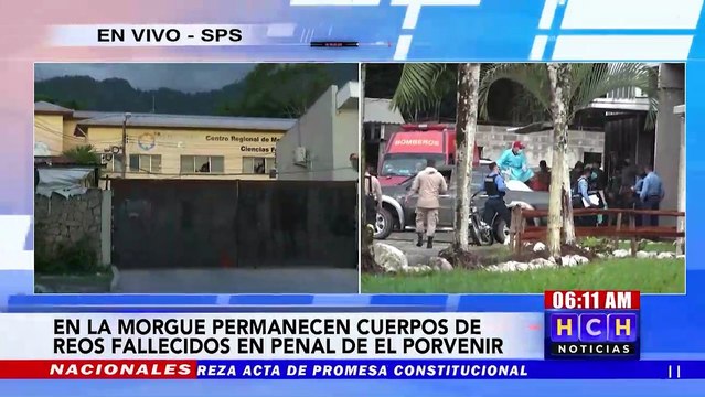 ¡Aún en la morgue, cuerpos de cuatro reos asesinados en presidio de El Porvenir!