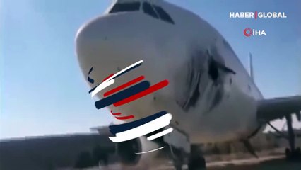 Bağdat Havalimanı'na füze saldırısı: Sivil uçak zarar gördü