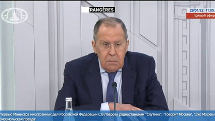 Crise ukrainienne: Moscou veut le dialogue, "pas la guerre" affirme Lavrov