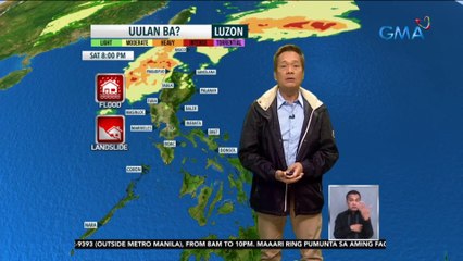 Tail-end ng frontal system, magpapaulan sa ilang bahagi ng bansa ngayong weekend | 24 Oras