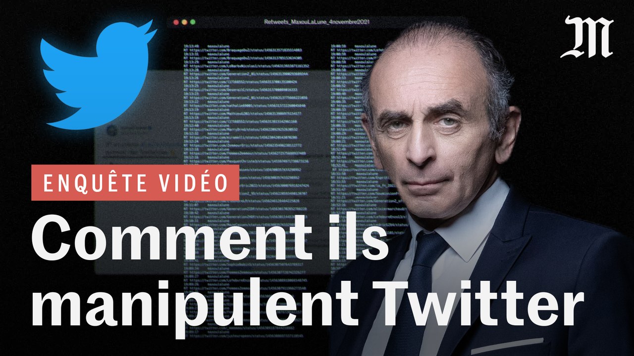 Enquête : comment des militants d'Eric Zemmour manipulent Twitter #Présidentielle2022
