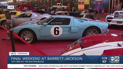 Final weekend at Barrett-Jackson