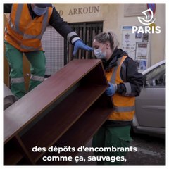 Le service d'enlèvement des encombrants à Paris