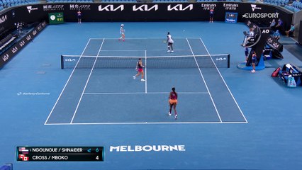 Ngounoue/Snaider - Cross/Mboko - Highlights Open d'Australie