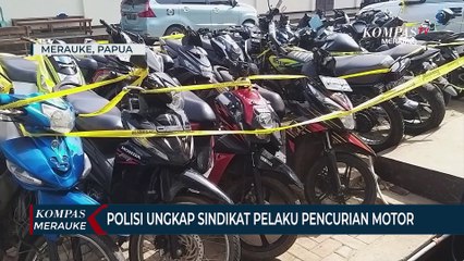 Polisi Ungkap Sindikat Pencurian Motor