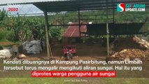 Warga Pengguna Sungai Cikaso Sukabumi Protes Limbah Pabrik Aci