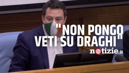Quirinale, Salvini su Draghi: "Non ho veti, ma preferisco che resti alla presidenza del Consiglio"