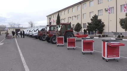 Türkiye'den Gürcistan ordusuna araç ve teknik ekipman hibesi