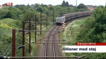 Støjpulje | Millioner mod støj | Jernbanen mellem Lunderskov og Padborg | Banedanmark | 08-07-2013 | TV SYD @ TV2 Danmark