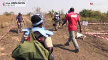 تلاش سازمان ملل برای پاکسازی خاک سودان جنوبی از مین‌