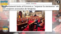 La locura separatista: el Parlament indulta a las brujas quemadas en Cataluña